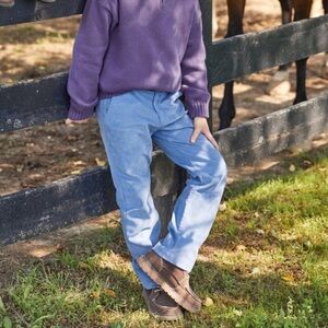 Little English classic Corduroy Pant - Stormy Blue size 5